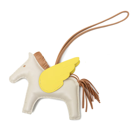 Milo Lambskin and Swift Grigri Rodeo Pegase Bag Charm MM - Image 1