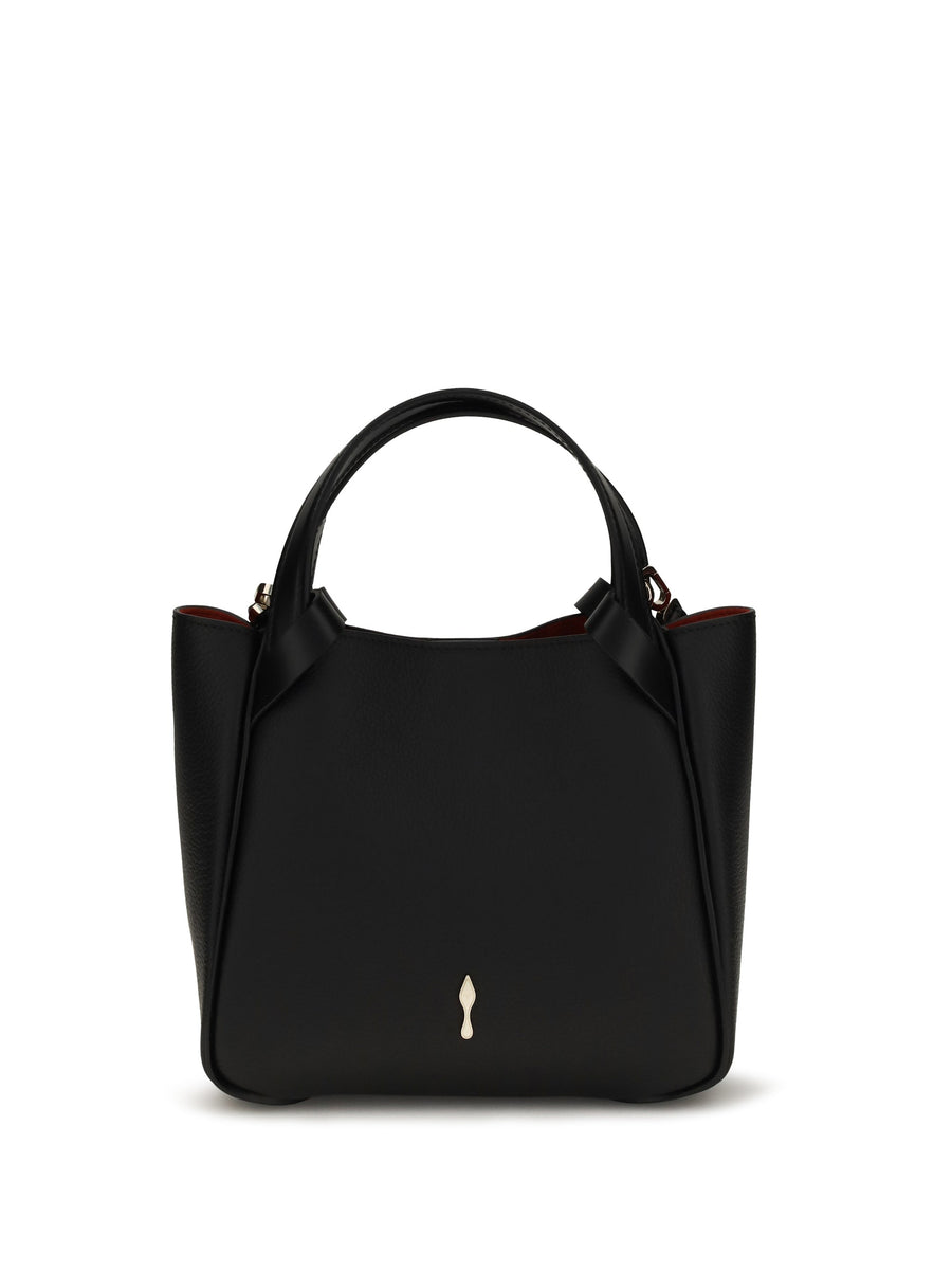 Christian Louboutin Shoulder Bag — Black Calf Leather
