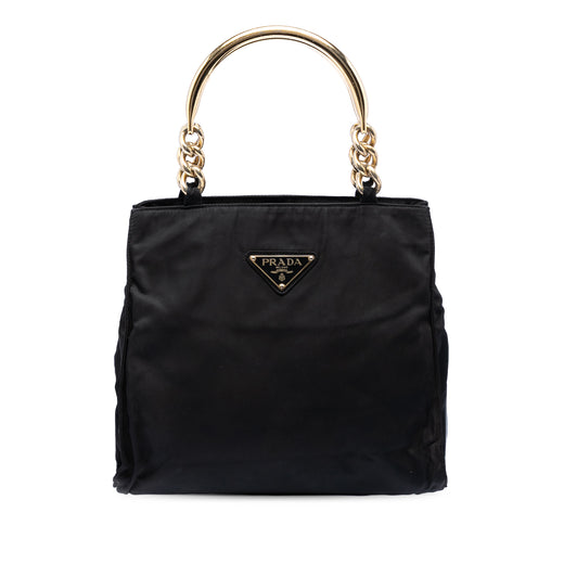 Tessuto Metal Handle Bag - Image 1