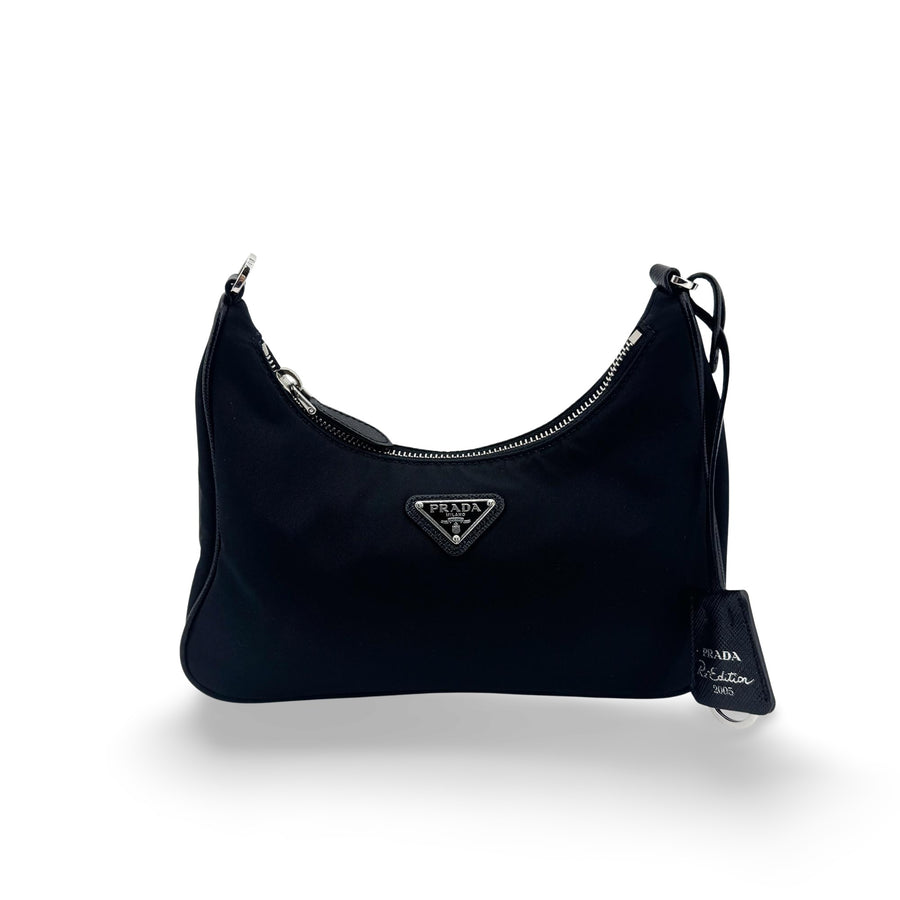 Prada Re-Edition 2005 Tessuto Black Nylon Bag