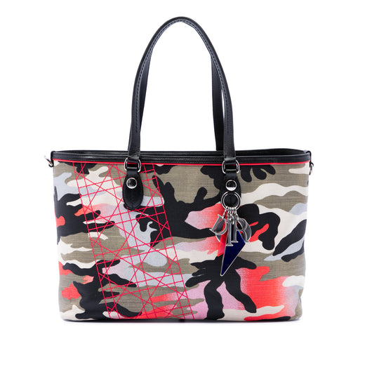 Anselm Reyle Medium Canvas Camouflage Tote - Image 1
