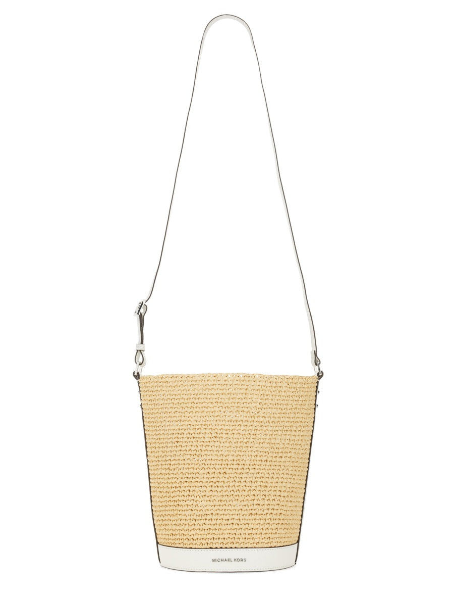 Michael Michael Kors Shoulder Bag — Ivory Polypropylene