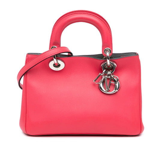 Small Leather Diorissimo Satchel - Image 1