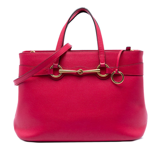 Leather Bright Bit Satchel - Image 1