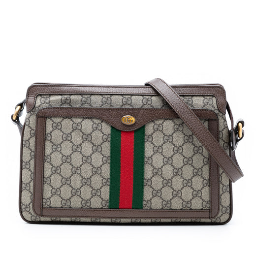 Medium GG Supreme Web Ophidia Crossbody - Image 1