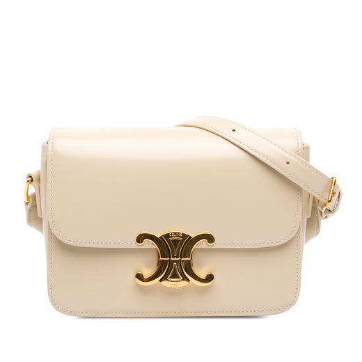 Teen Shiny Calfskin Triomphe Crossbody - Image 1