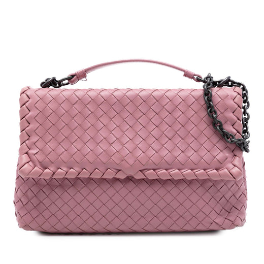Small Nappa Intrecciato Olimpia Shoulder Bag - Image 1