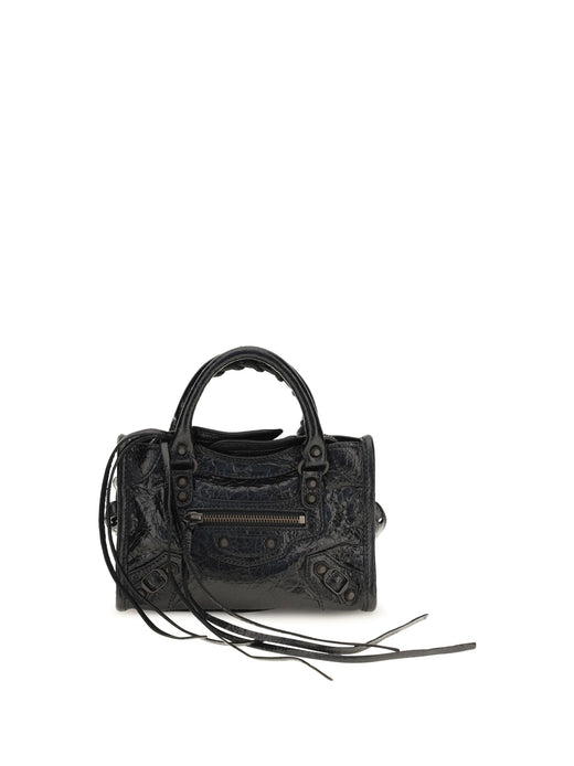 Balenciaga Le City Nano Mini Bag — Black Lamb Ovis Aries