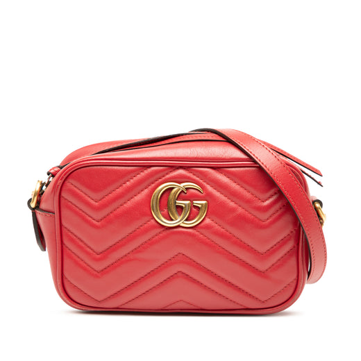 Mini GG Marmont Matelasse Leather Crossbody - Image 1