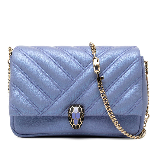 Leather Serpenti Cabochon Chain Crossbody - Image 1