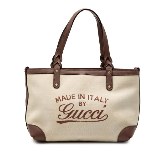 Small Canvas Logo Craft Tote - Image 1