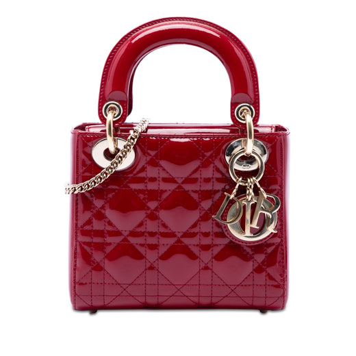 Mini Patent Cannage Lady Dior - Image 1