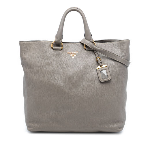 Vitello Daino Open Convertible Tote - Image 1