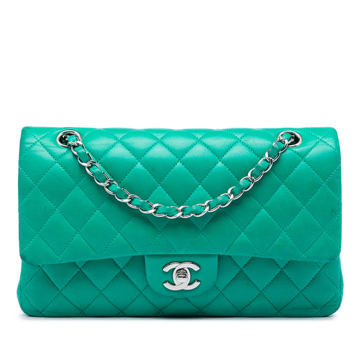 Medium Classic Lambskin Double Flap - Image 1