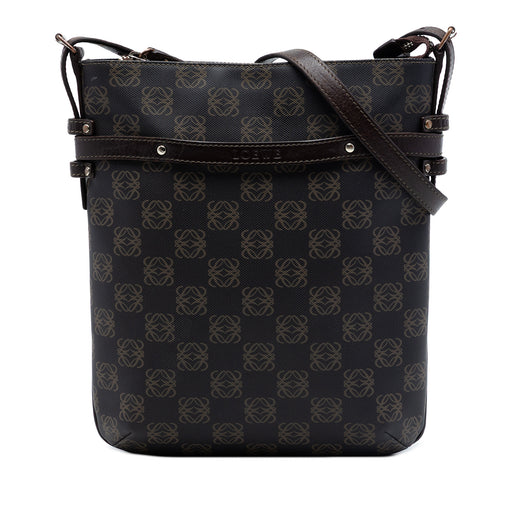 Anagram Coated Canvas Crossbody - Image 1