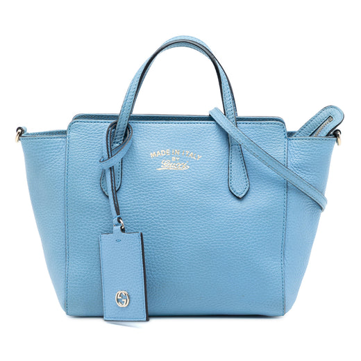 Mini Leather Swing Satchel - Image 1