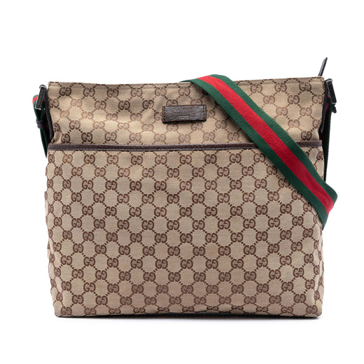 GG Canvas Web Crossbody - Image 1