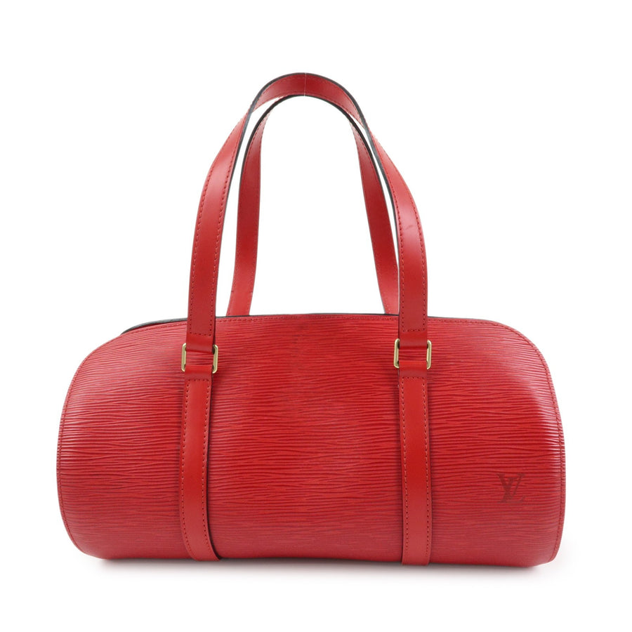 Louis Vuitton Soufflot Epi Leather Red Bag