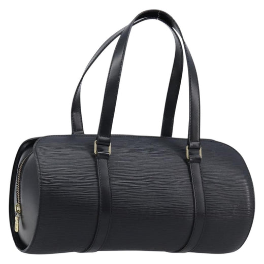 Louis Vuitton Soufflot Epi Leather Black Bag