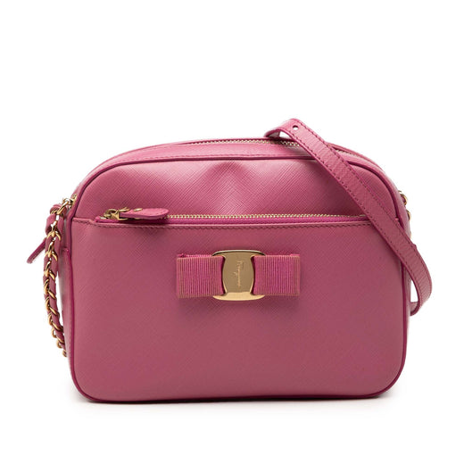 Leather Vara Bow Lydia Camera Bag - Image 1