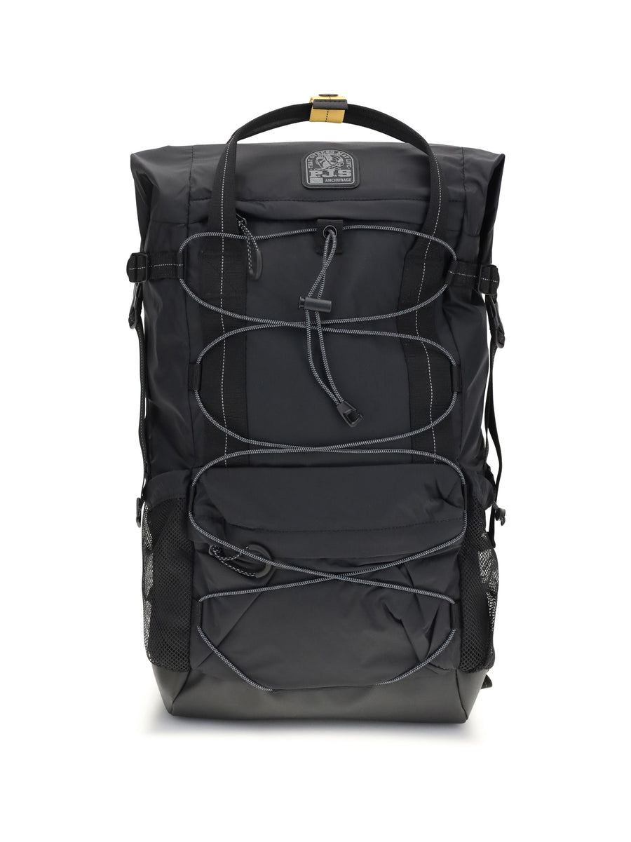 Parajumpers Backpack — Black Nylon