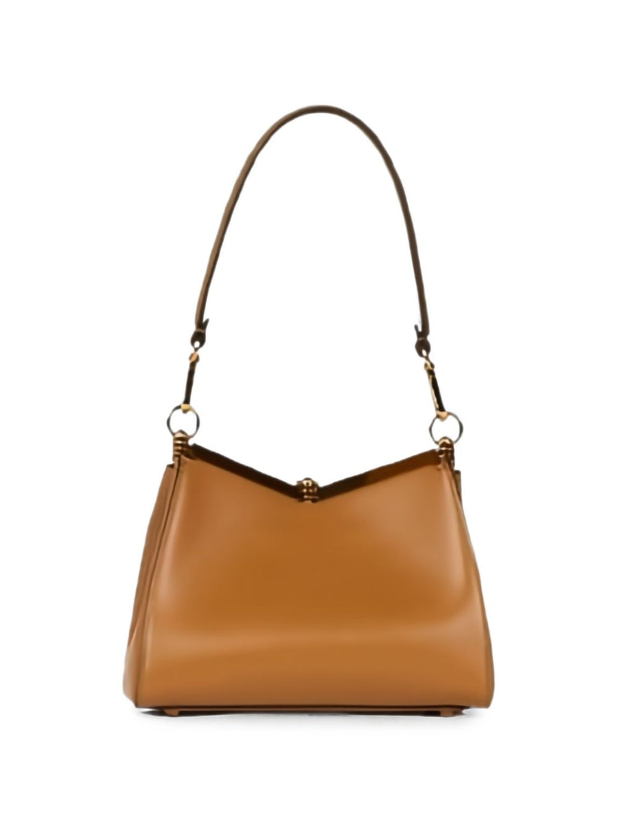Etro Vela Shoulder Bag — Yellow Calf Leather