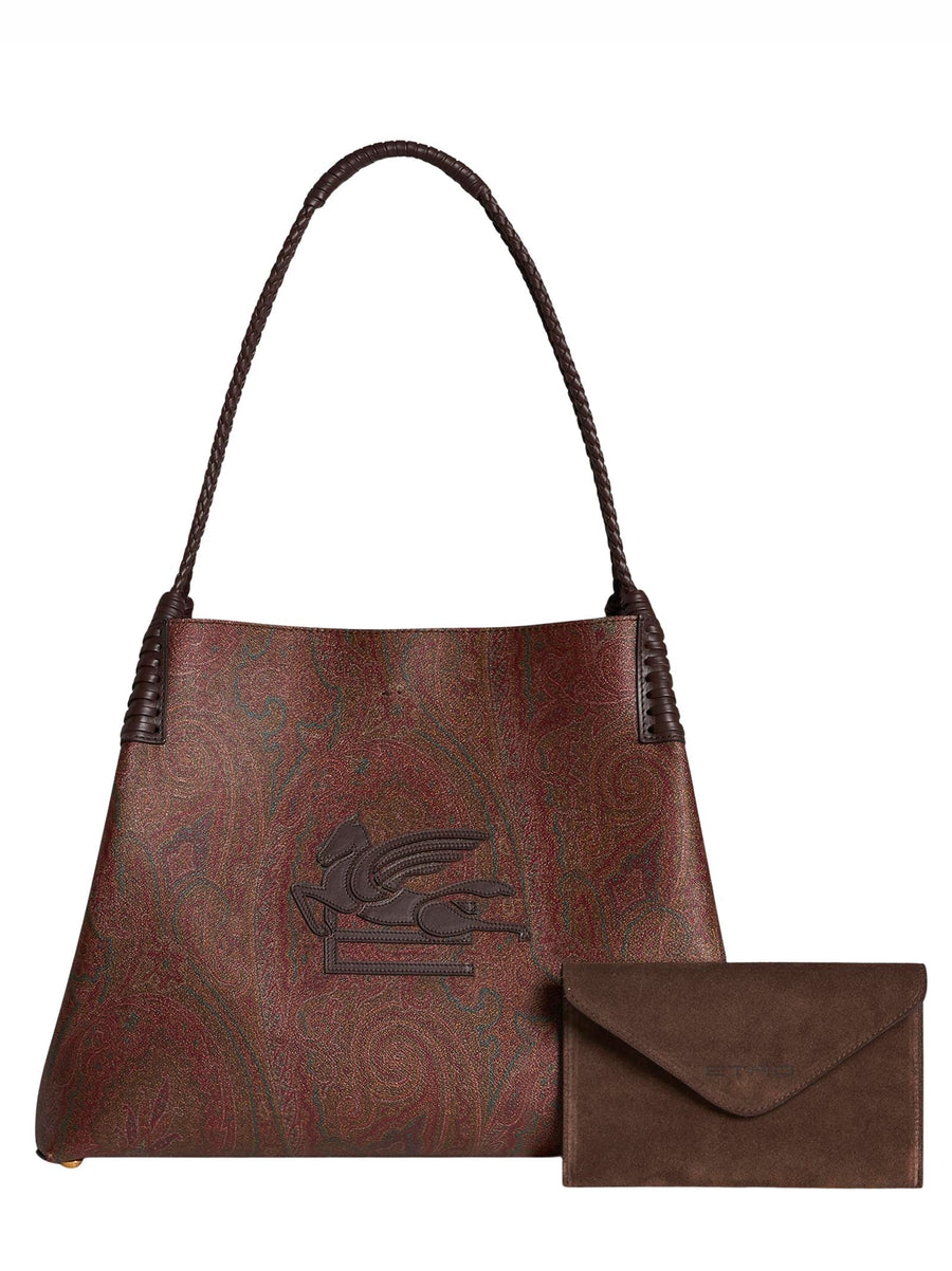 Etro Libra Shoulder Bag — Brown