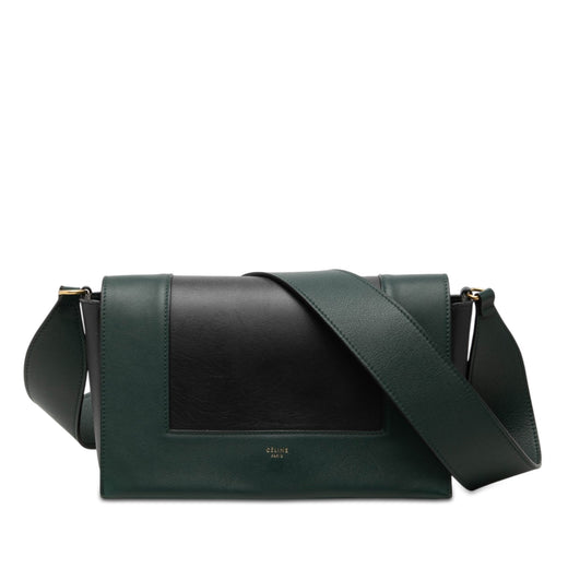 Medium Shiny Smooth Calfskin Frame Shoulder Bag - Image 1