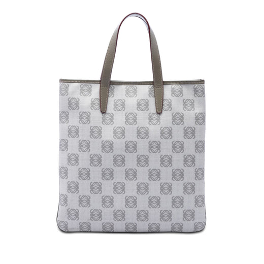 Anagram Coated Canvas Tote - Image 1