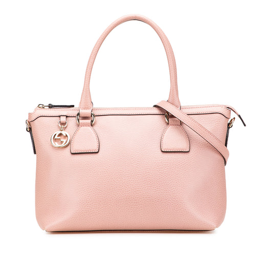 Dollar Calfskin GG Charm Satchel - Image 1