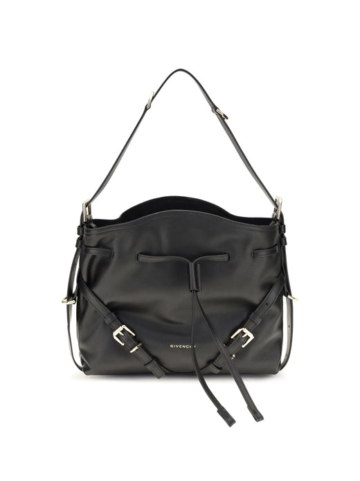 Givenchy Voyou Bucket Bag — Black Calf Leather Bos Taurus