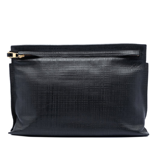 Leather Anagram T Clutch - Image 1