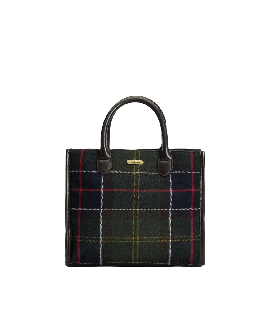 Barbour Barrhill Tote Bag — Navy Polyester