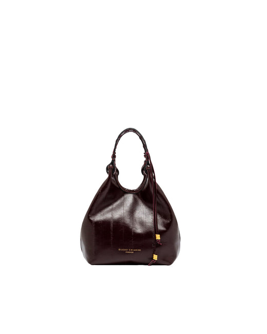 Gianni Chiarini Dua Shoulder Bag — Brown Cow Leather