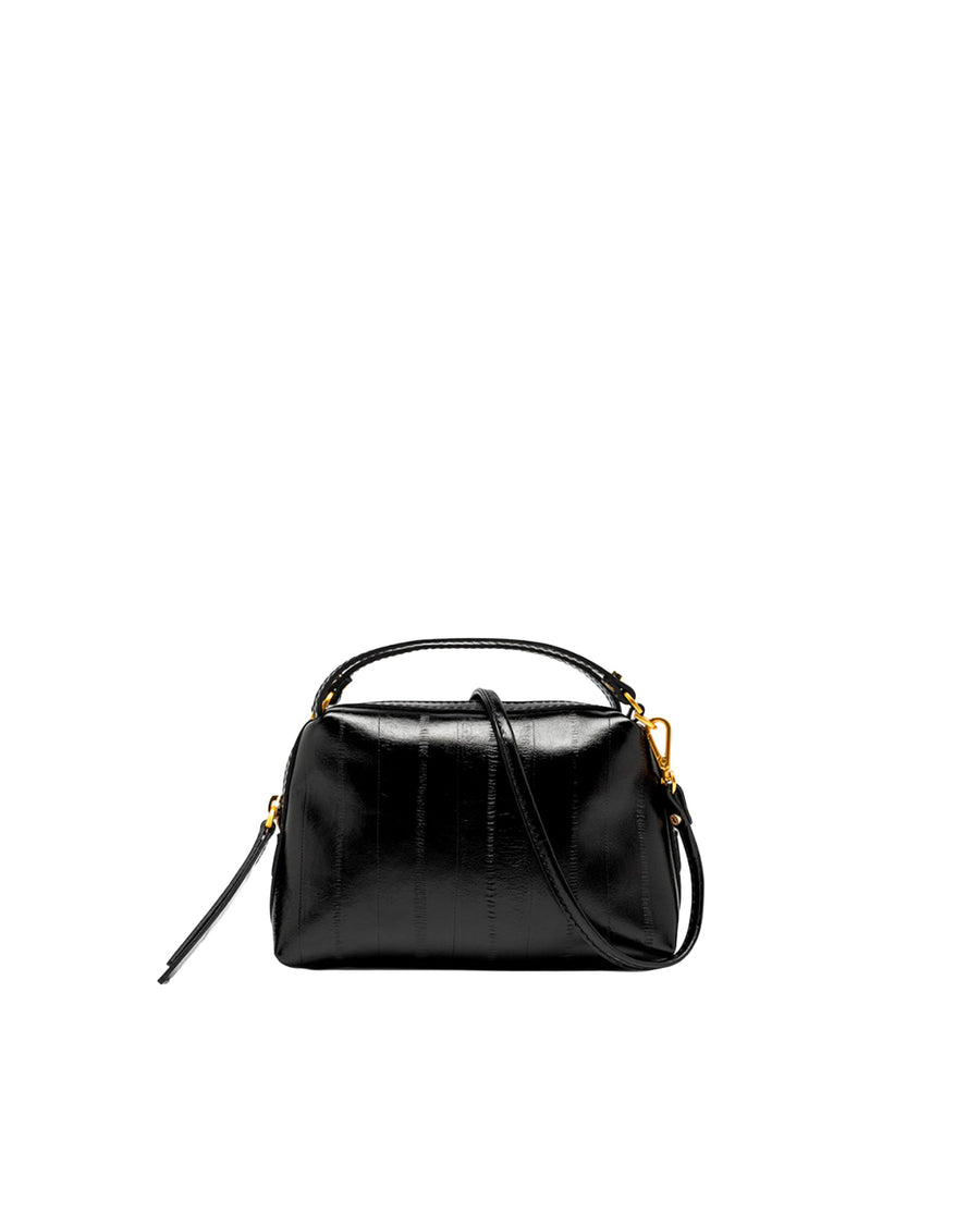 Gianni Chiarini Alifa Top Handle Bag — Black