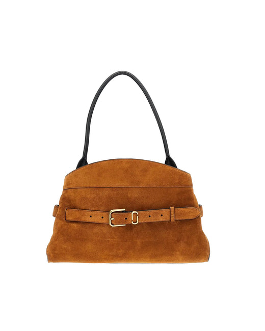 Marc Jacobs Dakota Top Handle Bag — Brown Suede Cow Leather