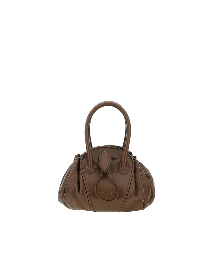 Marni Top Handle Bag — Brown