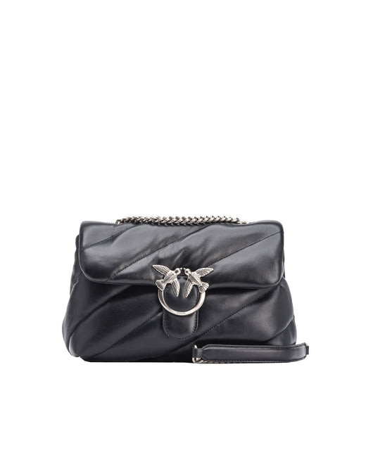 Pinko Love Puff Shoulder Bag — Black