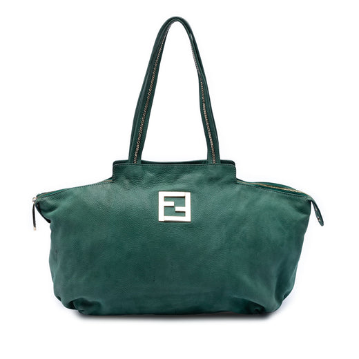 Medium FF Nubuck Chains Tote - Image 1