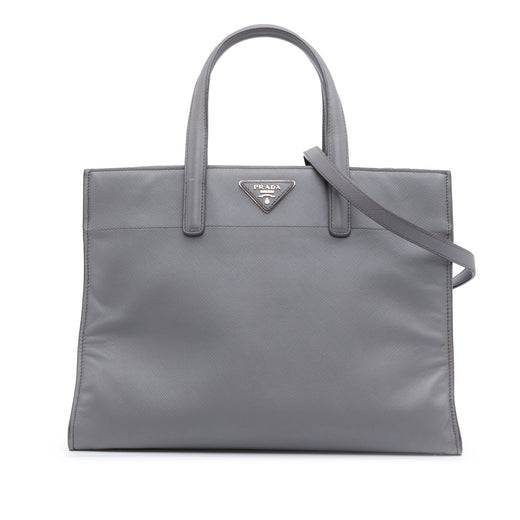 Saffiano Soft Triple Pocket Tote - Image 1