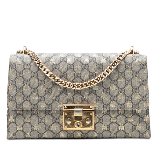 Medium GG Supreme Bee Padlock Shoulder Bag - Image 1