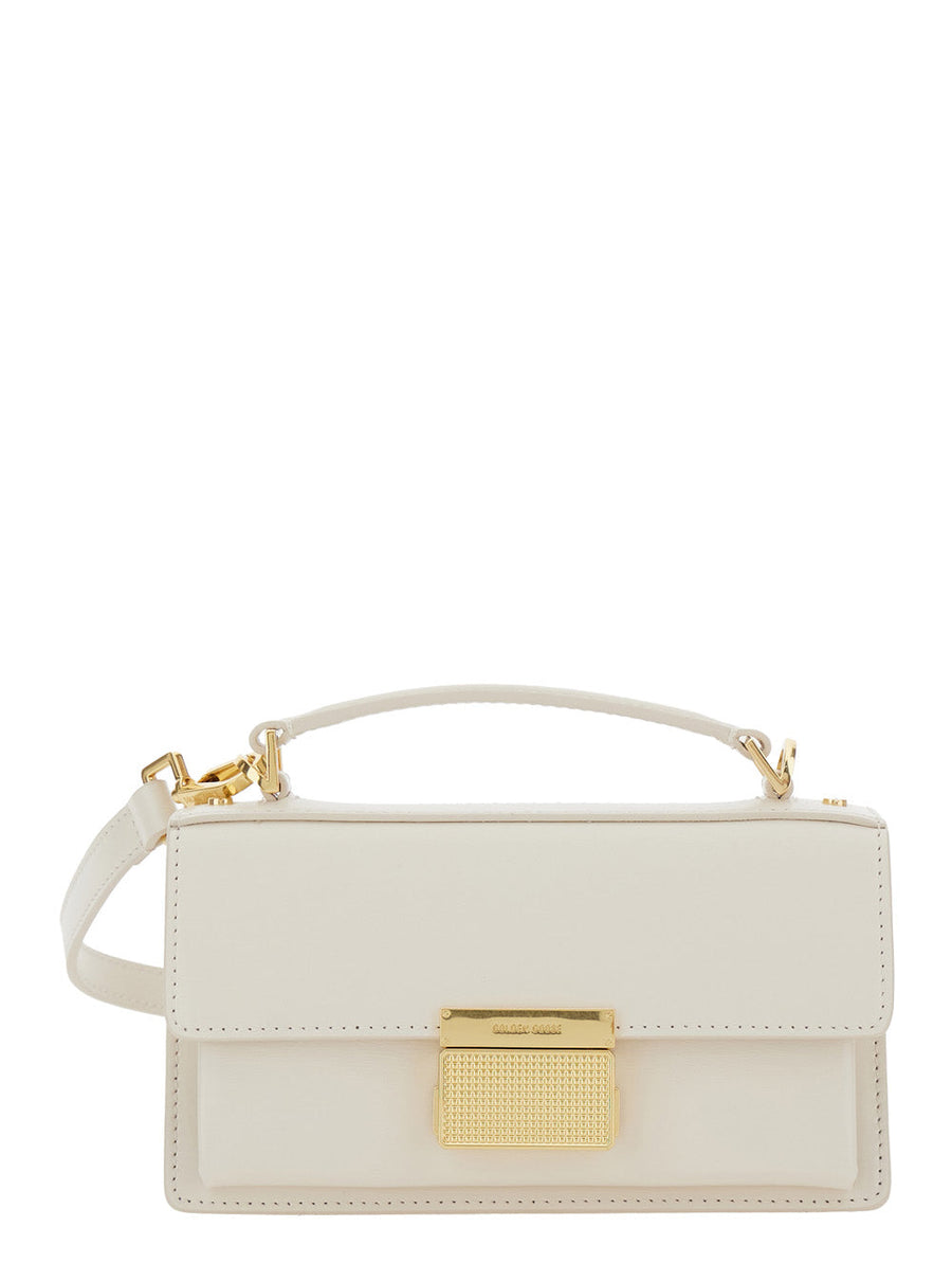 Golden Goose Venezia Top Handle Bag — White Cow Leather
