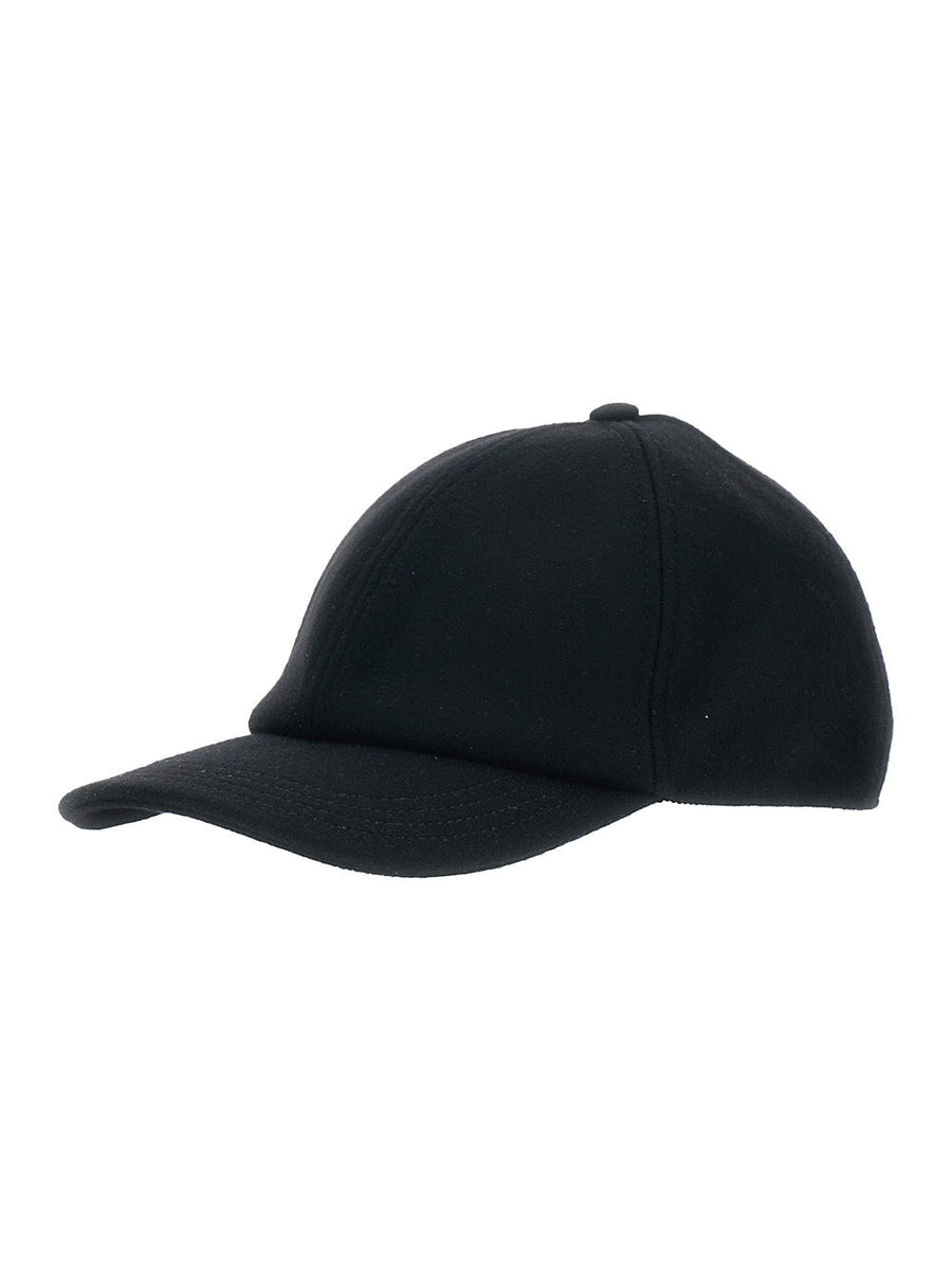 Gucci 843010 Wool Baseball Cap — Black Caps