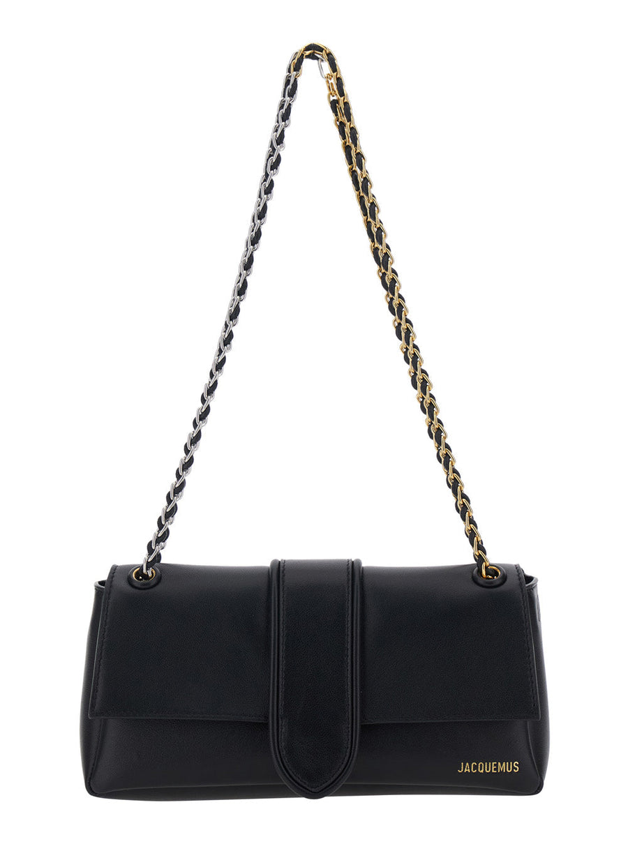 Jacquemus Crossbody Bag — Black Lamb Leather