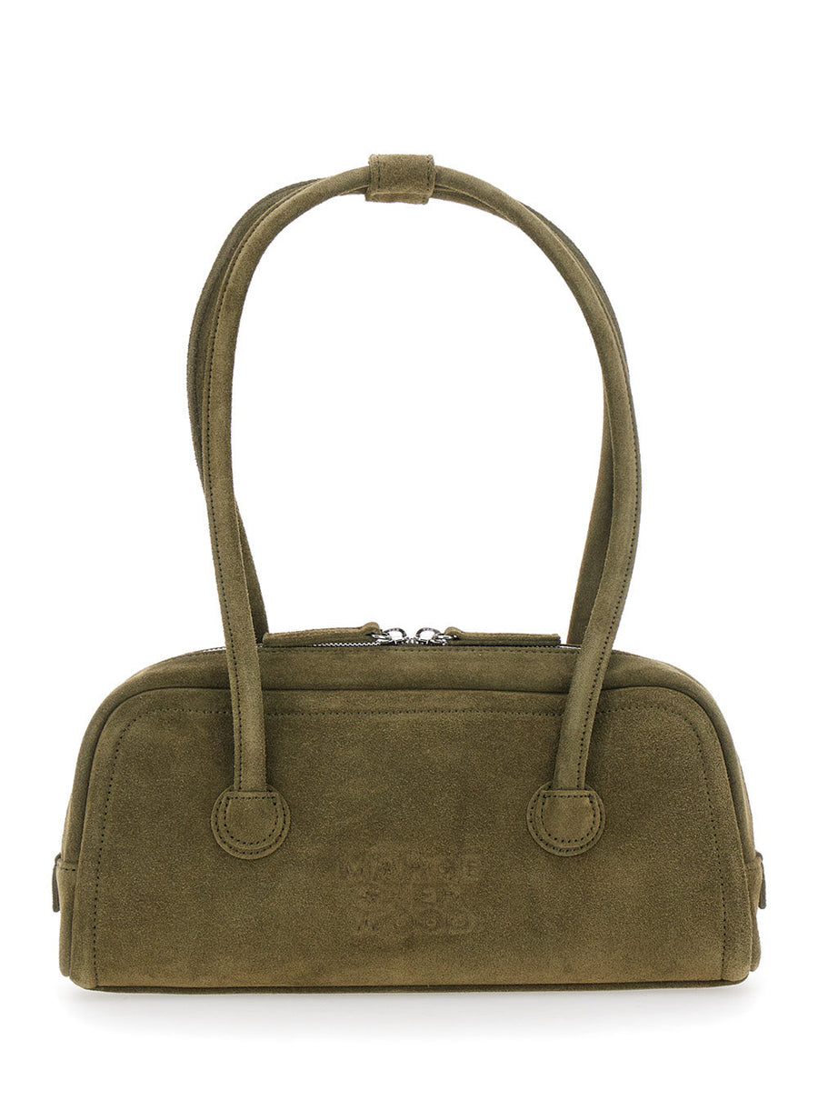 Margesherwood Shoulder Bag — Green Cow Leather