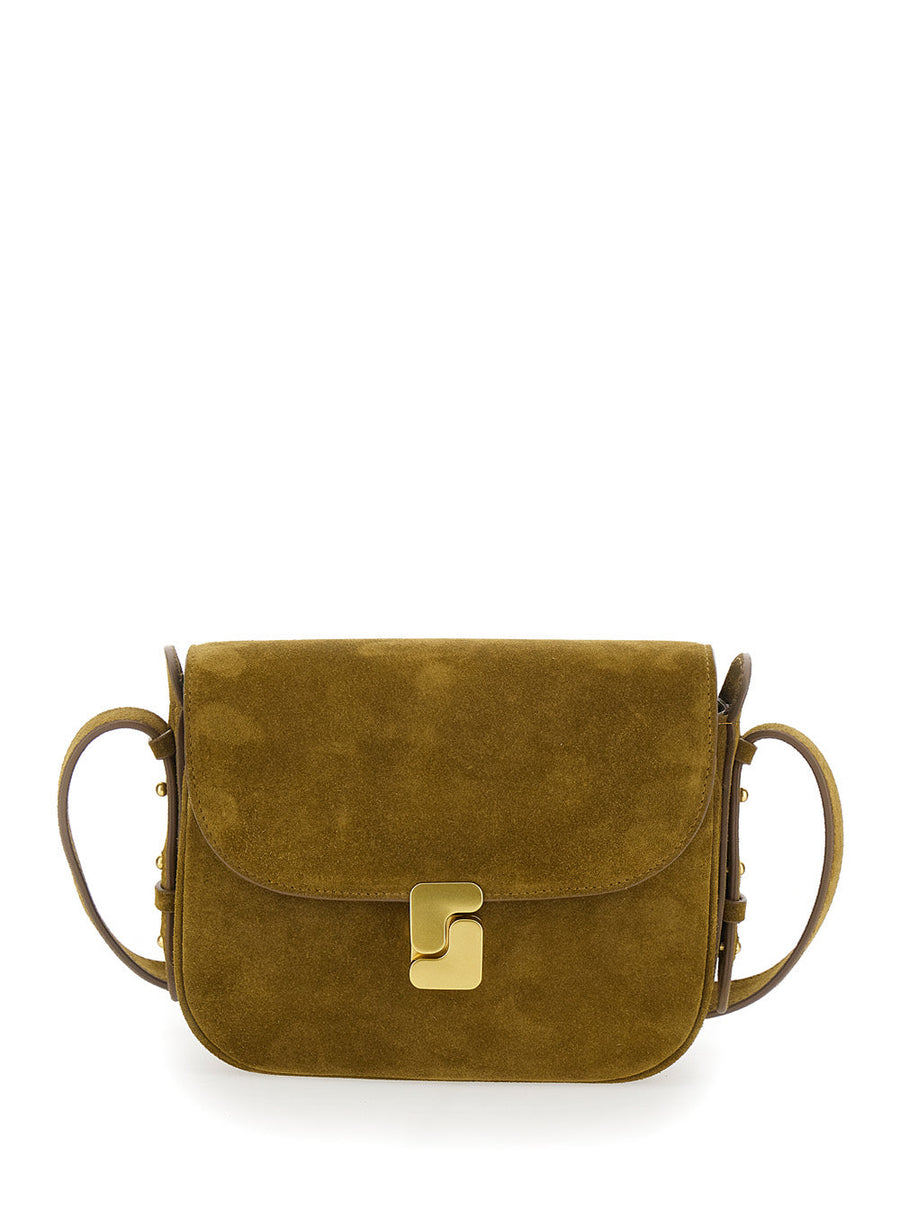Soeur Bellissima Mini Crossbody Bag — Brown Cow Leather