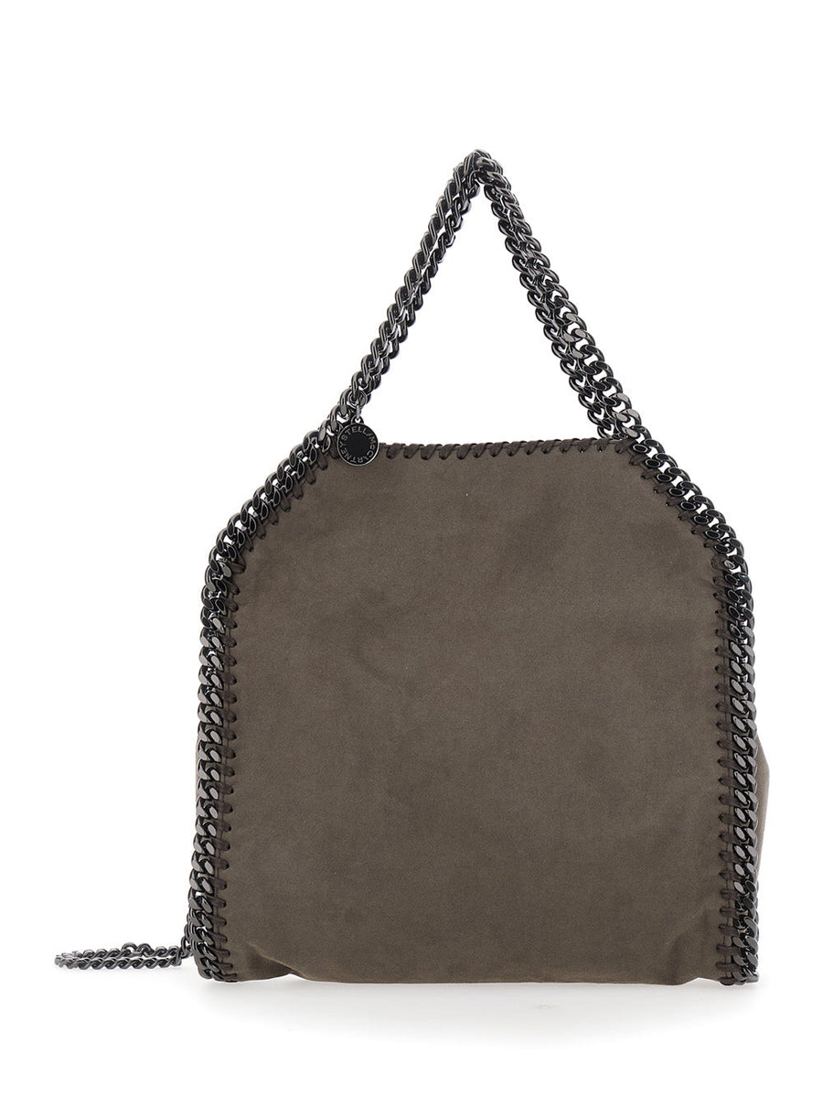Stella Mccartney Falabella Shoulder Bag — Brown Polyester