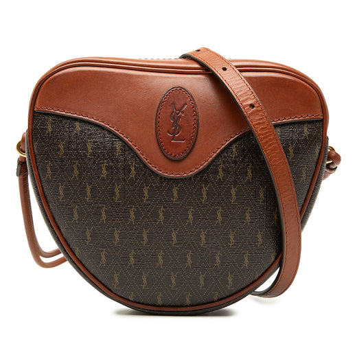 Le Monogramme Coated Canvas and Leather Coeur Crossbody - Image 1