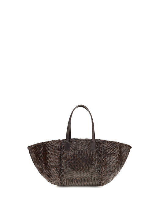 Dragon Diffusion Teresa Tote Bag — Brown Calf Leather Bos Taurus