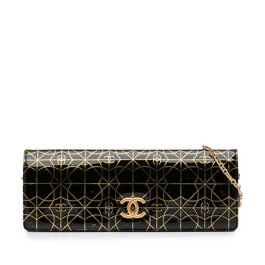 Paris Moscou Vinyl Moujik Clutch with Chain - Image 1